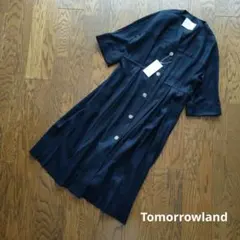 極美品✨トゥモローランドコレクション LIMONTA スプリングコート 紺色