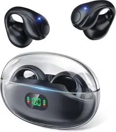 イヤホン Bluetooth ワイヤレスイヤホン イヤーカフイヤホン マイク