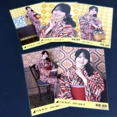 乃木坂46 賀喜遥香 浴衣2025 5種コンプ 生写真 - メルカリ