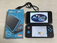 Newニンテンドー 2DS LL ブラック×ターコイズ 本体