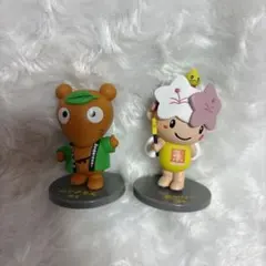 ミヤリー(栃木) ムジナもん（埼玉）ご当地キャラクター マスコットコレクションのサムネイル
