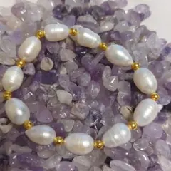 淡水パールのブレスレット