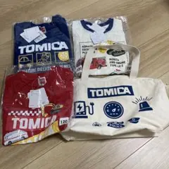 TOMICA Tシャツとトートバッグセット 120cm