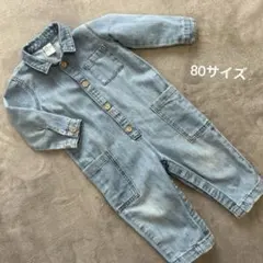 ⭐︎H&M デニムサロペット オールインワン80⭐︎