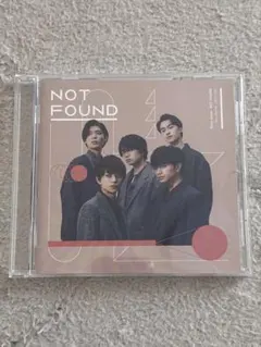 【CD】SexyZone NOT FOUND