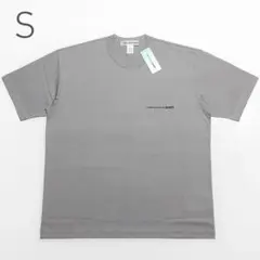 【新品未使用】コムデギャルソンシャツ オーバーサイズ ロゴTシャツ グレー Sのサムネイル
