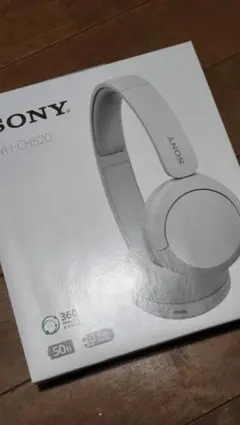 SONY WH-CH520 ホワイト ワイヤレスヘッドホン