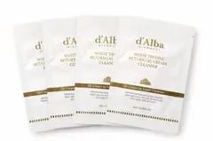 【5枚】ダルバ ホワイトトリュフリターンオイルクリームクレンザーサンプル