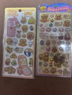 なっとうちゃん ポップシール 2シートセット