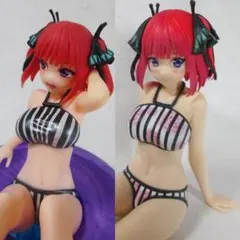 中野二乃 水着2種 五等分の花嫁 フィギュア まとめ売り タイトー バンプレスト