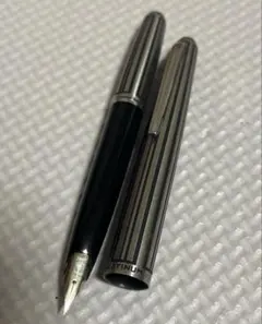 パイロット エリートs 万年筆 スターリングシルバー ペン先18K - メルカリ