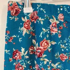 美品✨SHEIN 【L】フローラルプリント カジュアルパンツ　総柄　春夏　薄手