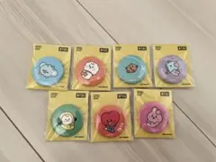 BT21 缶バッジ　7個セット