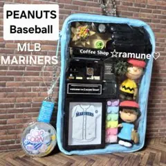 PEANUTS スヌーピー MLB MARINERS BIGガチャ詰め チャーム