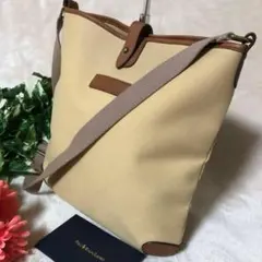 ポロラルフローレン　サファリ　ショルダーバッグ　サコッシュ　キャンバス　レザーのサムネイル