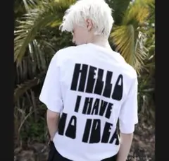 WCJ★I HAVE NO IDEA TEE(ホワイト)のサムネイル