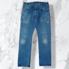 Levi's リーバイス 501 ストレートジーンズ W34 ワーク インディゴのサムネイル