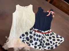 モナリザ　ワンピース 2点セット 116cmのサムネイル