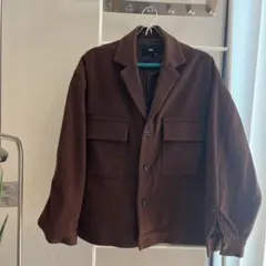 HARE ブラウン カバーオール Mサイズ