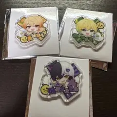 AMPTAK×COLORSランダムアクリルステッカー あっきぃ ぷりっつ まぜ太