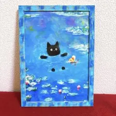手描きイラスト 原画 草原の猫少女 - メルカリ