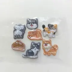 正規品 ボンボンドロップシール 和柄 和猫 柴犬