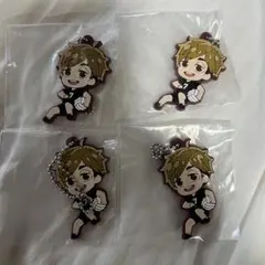 ハイキュー!! でふぉラバ 稲荷崎 宮侑 4点 ラバーストラップ ラバスト