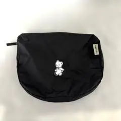 TO&FRO × familiar コラボポーチSブラック 黒のサムネイル