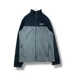 【954】　Columbia　フリースジャケット　サイズS　ブラック　グレー
