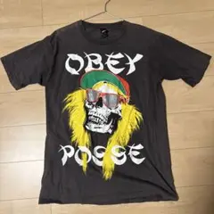 OBEY スカルデザイン Tシャツ Lサイズ