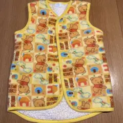 ディズニー　プーさん　パジャマ　着る毛布　ベスト　80㎝　90㎝　95㎝　子供