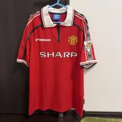 UMBRO マンチェスターU ベッカム ユニフォーム Lのサムネイル