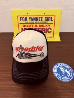 HYSTERIC GLAMOUR speedster トラッカーキャップ
