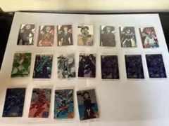 ガンダム　ウエハース　カード　ジークアクス　18枚　ドムダブりあり