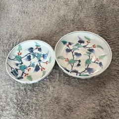 大皿2枚セット 和食器 盛皿 約28cm・25cm 峯山作　有田焼のサムネイル