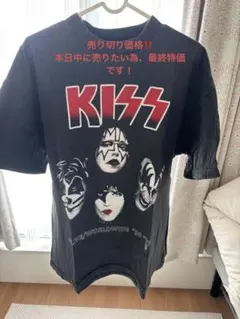 a*i様 バンドTシャツ KISS ブラック