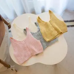 【海外子供服】knit best ニット ピンク 100cm 新品未使用