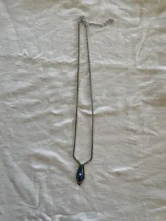 青と緑のストーン ネックレス