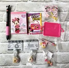 「ミニーマウス　ラブラブドーナッツ」5種セット【未開封品】 ミニーマウスラブラブドーナッツ【Disney Minnie Mouse Love