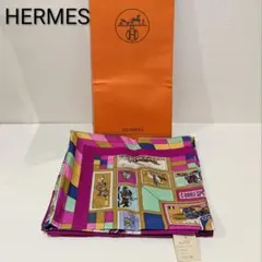 新品 HERMES スカーフ カレ90 未使用 エルメス デッドストック 正規品