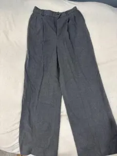 GLOBAL WORK グレー スラックス M