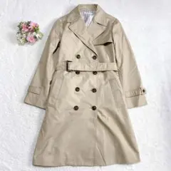 美品★ 【THE SHOP TK】 ベルテッドトレンチコート （M） ベージュ