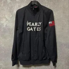 PEARLY GATES ジップアップジャケット ブラック サイズ1 - メルカリ