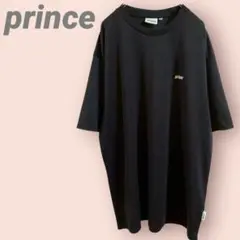 大きいサイズprince半袖Tシャツ　プリントロゴ　クルーネック　メンズ/3L