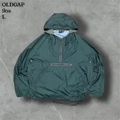 90sOLDGAPアノラックパーカーナイロンジャケットビッグサイズアウトドアL