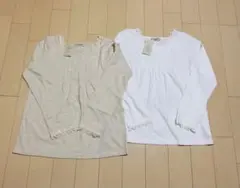 【タグ付新品】SM2 サマンサモスモス　肩レースカットソー　2枚セット　M