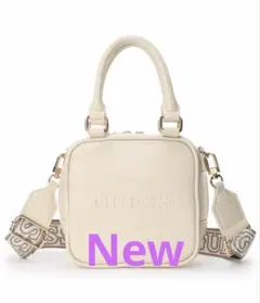 新品‼️GUESS ロゴ ショルダーバッグ 2WAY ホワイトのサムネイル