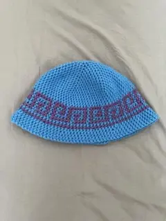 クラッシャーハット　青　紫