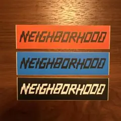 NEIGHBORHOOD ステッカー 3枚セット