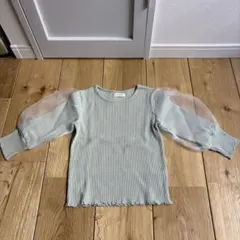 リブ長袖　100